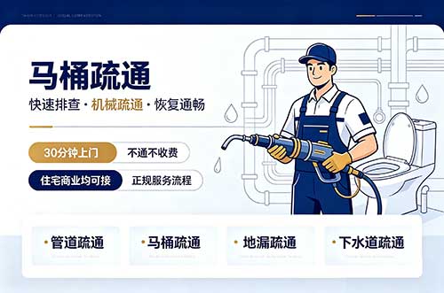 漳州马桶疏通