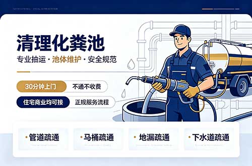 漳州清理化粪池
